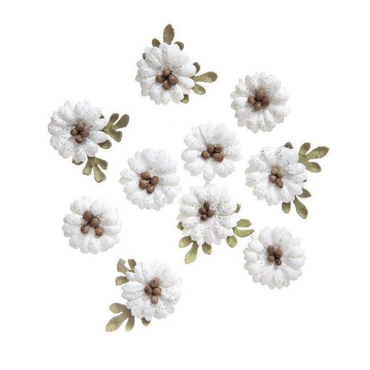 flori de hartie alba shabby chic 10 buc ro dpccekp 073