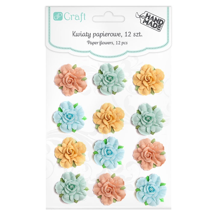 flori pastelate din hartie 3d set 12 buc ro dpccekp 067
