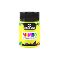 Vopsea fluorescentă MAMBO pentru textile și piele 50 ml – 82 lime fluorescent