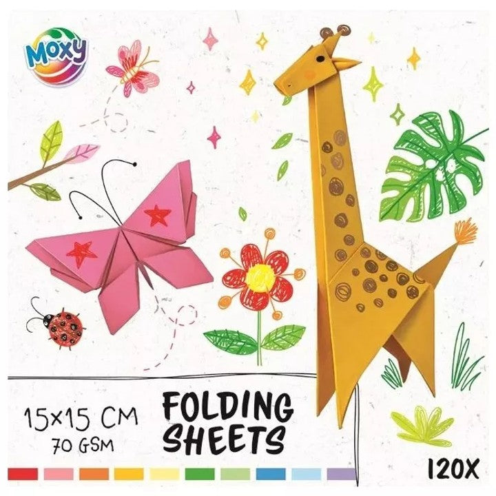 foaie pliabila colorata 15 15 cm 120 coli 70 gsm ro rms110006