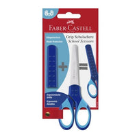 foarfeca faber castell grip albastru ro fbc181549
