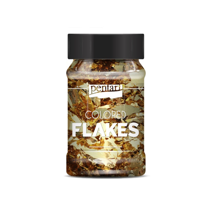 foite fulgi metalice pentart 100 ml ro pnt40