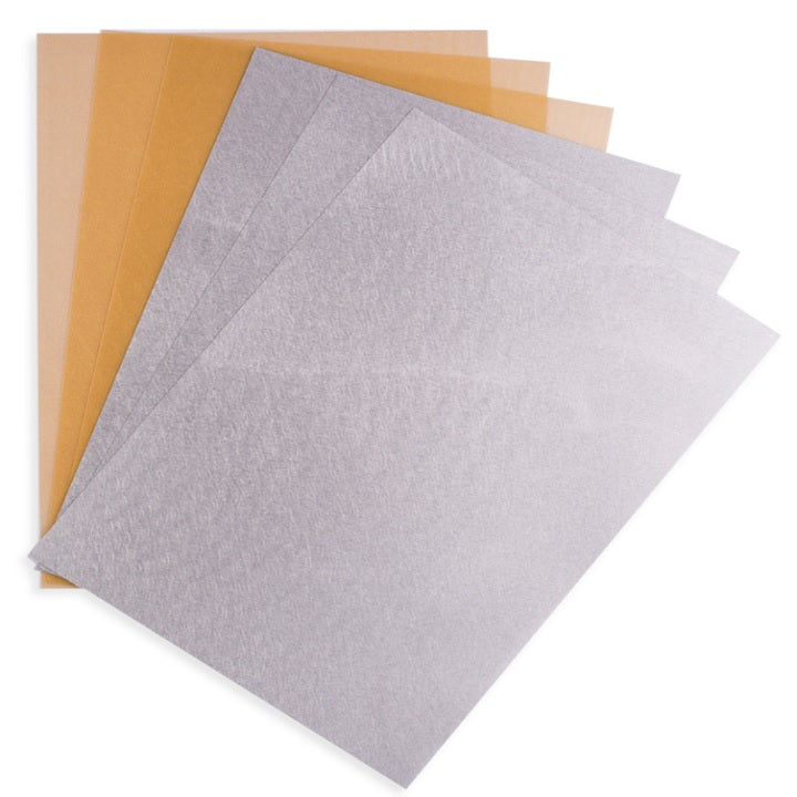 folie pentru laminare din plastic auriu gri 6 buc ro dpcshri 004