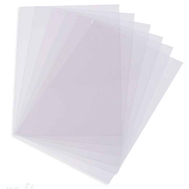 folie pentru laminare transparenta din plastic 6 buc ro dpcshri 001