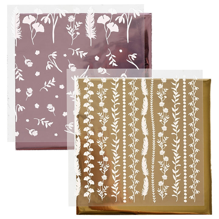 folii decorative si metalice de transfer 2 in 1 ro cch28355