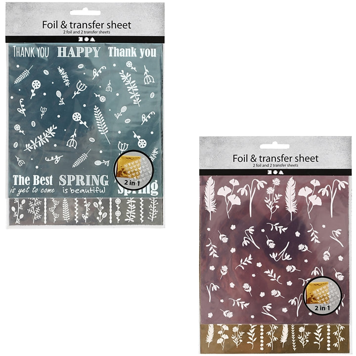 folii decorative si metalice de transfer 2 in 1 ro cch28355