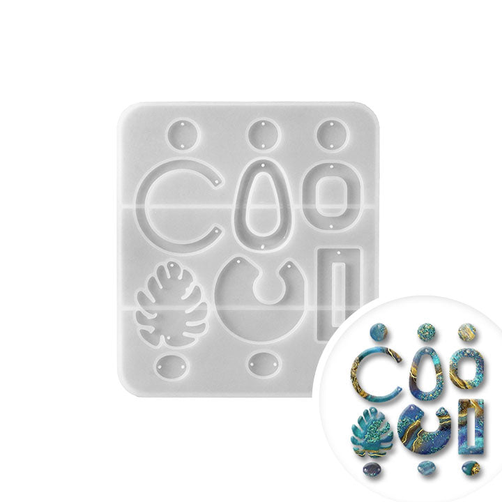 forma profesionala din silicon pentart cercei 1 buc ro pnt41107