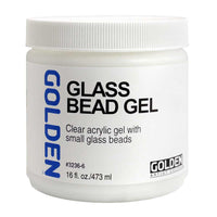 Gel acrilic cu microperle de sticlă GOLDEN Glass Bead Gel