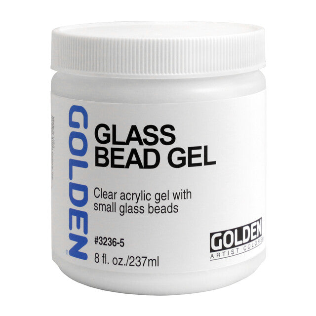 Gel acrilic cu microperle de sticlă GOLDEN Glass Bead Gel