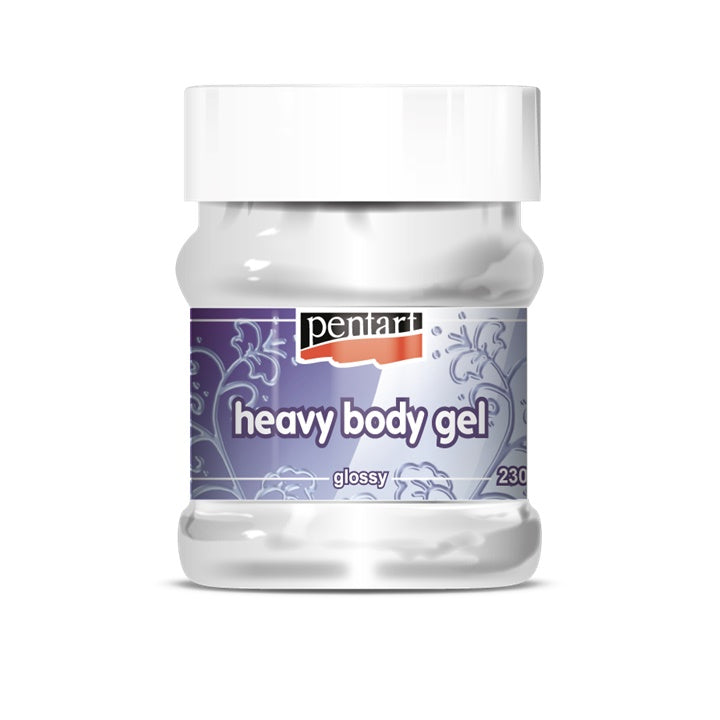gel mediu lucios pentart heavy body ro pnt2815