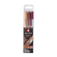 Pix cu gel Sakura Gelly Roll METALLIC - 3 buc