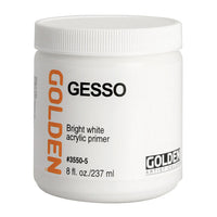 Gesso acrilic GOLDEN grund alb