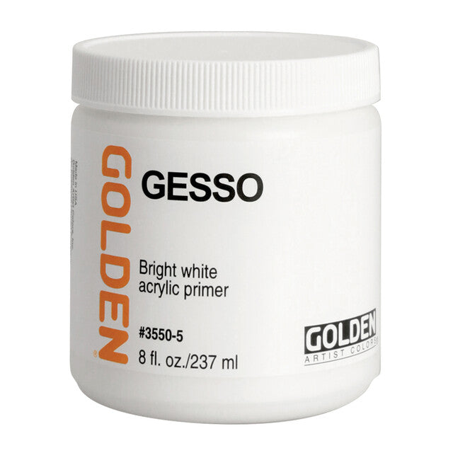 Gesso acrilic GOLDEN grund alb