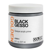Gesso acrilic negru GOLDEN Black Gesso
