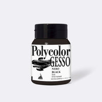Gesso acrilic negru MAIMERI Polycolor 500 ml