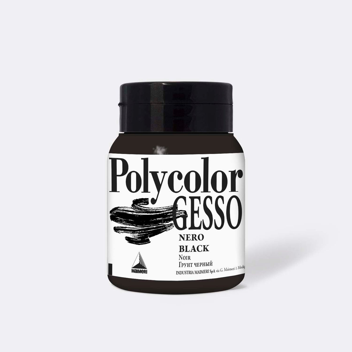 Gesso acrilic negru MAIMERI Polycolor 500 ml