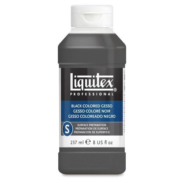 gesso negru grund liquitex black colored gesso 237 ml ro liq5320251