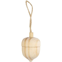 ghinda din lemn pentru decorare 4 cm