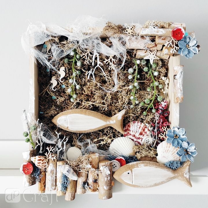 ghirlanda decorativa cu afine 44 cm