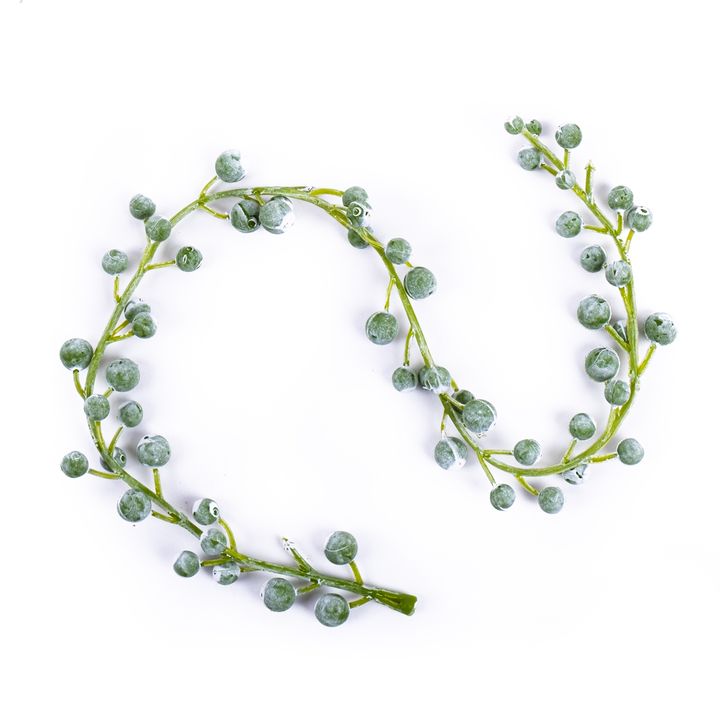 ghirlanda decorativa cu afine 44 cm