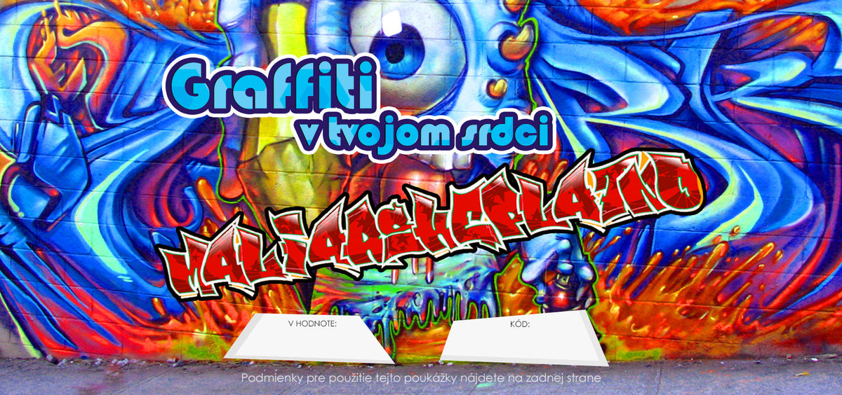 Gift Voucher - Graffiti la inima ta
