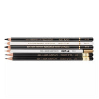 gioconda set de creioane carbune si grafit 6 buc ro khn9035006005ks