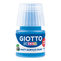 Culoare acrilică mată Giotto Decor 25 ml – azur