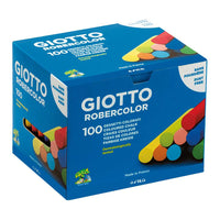 Cretă fără praf GIOTTO Robercolor 100 buc – colorat