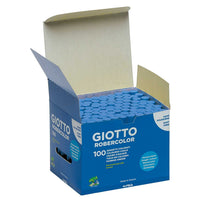 Cretă fără praf GIOTTO Robercolor 100 buc – albastru