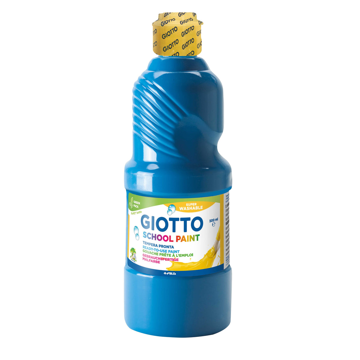 GIOTTO School Paint vopsea tempera lavabilă 500 ml – azur