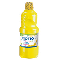 GIOTTO School Paint vopsea tempera lavabilă 500 ml – galben