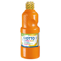GIOTTO School Paint vopsea tempera lavabilă 500 ml – portocaliu