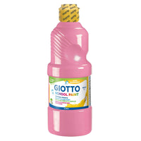 GIOTTO School Paint vopsea tempera lavabilă 500 ml – roz