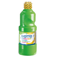 GIOTTO School Paint vopsea tempera lavabilă 500 ml – verde iarbă