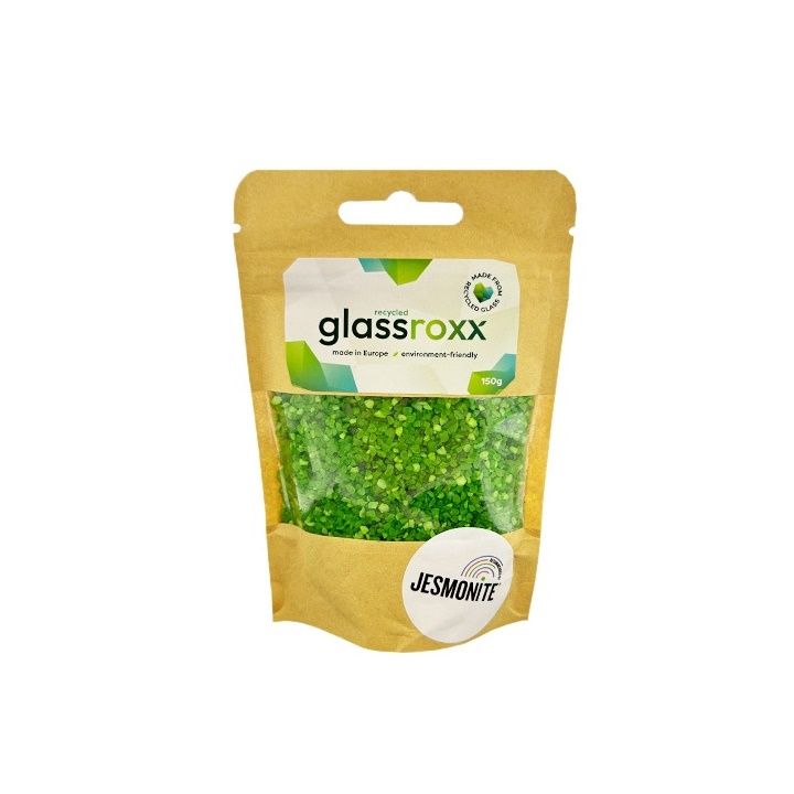 glassroxx jesmonite granule de sticla 150g ro jsmgroxx