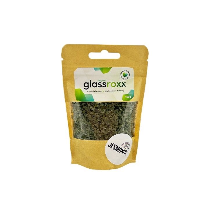 glassroxx jesmonite granule de sticla 150g ro jsmgroxx