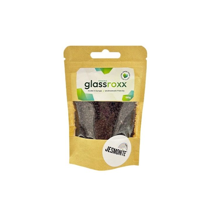 glassroxx jesmonite granule de sticla 150g ro jsmgroxx