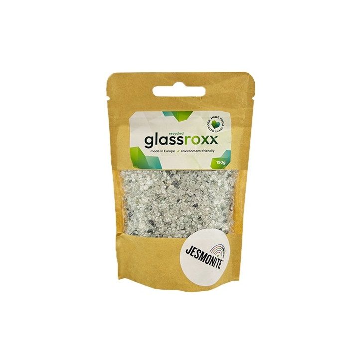 glassroxx jesmonite granule de sticla 150g ro jsmgroxx
