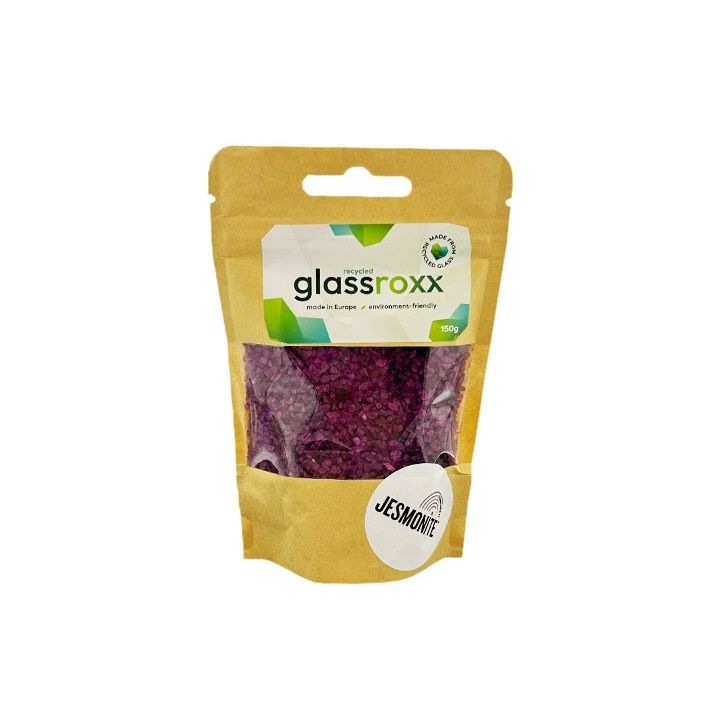 glassroxx jesmonite granule de sticla 150g ro jsmgroxx