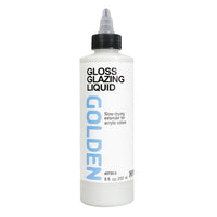 GOLDEN Gloss Glazing Liquid mediu lichid lucios pentru lazuri acrilice