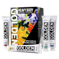 GOLDEN Heavy Body set culori acrilice Traditional 7 x 22 ml
