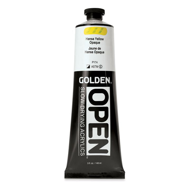 golden open vopsea acrilica cu uscare lenta 148 ml ro gdnop148