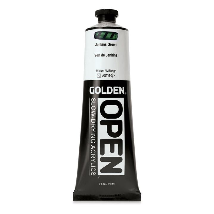 golden open vopsea acrilica cu uscare lenta 148 ml ro gdnop148