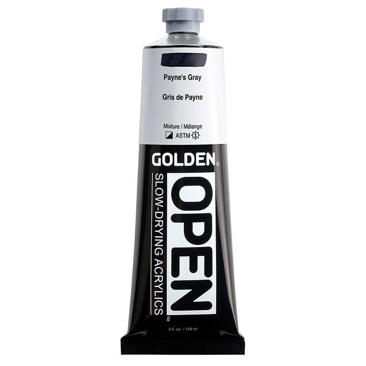 golden open vopsea acrilica cu uscare lenta 148 ml ro gdnop148
