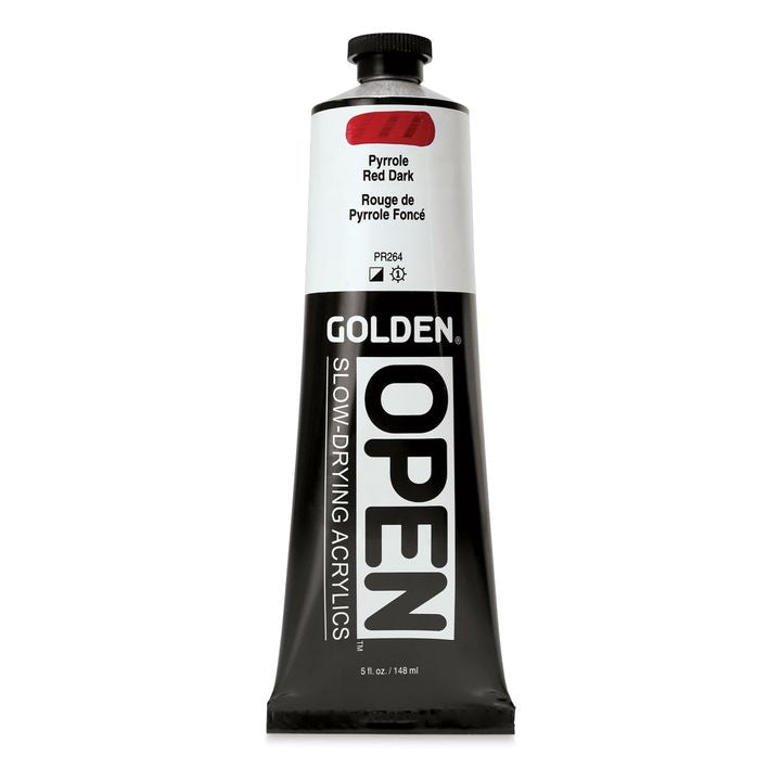 golden open vopsea acrilica cu uscare lenta 148 ml ro gdnop148