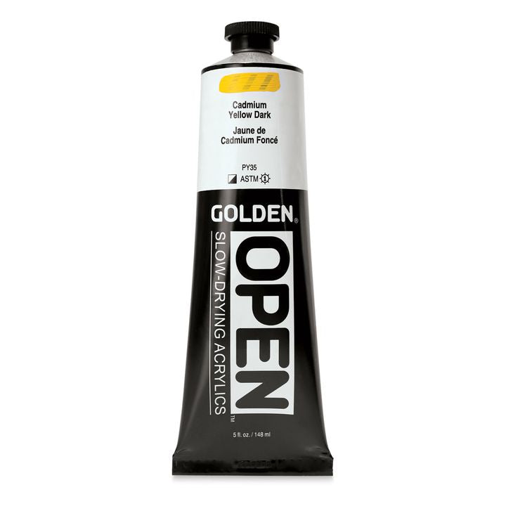 golden open vopsea acrilica cu uscare lenta 148 ml ro gdnop148