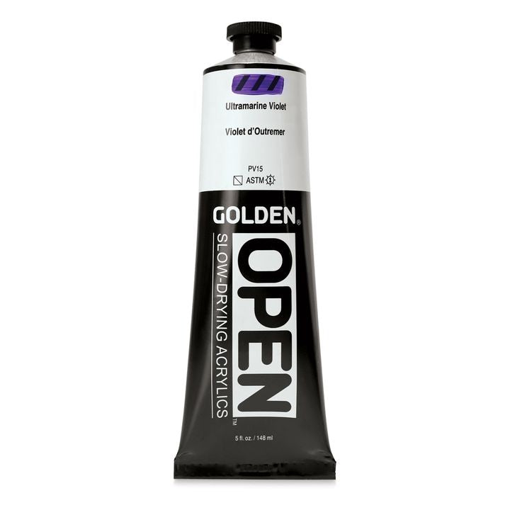 golden open vopsea acrilica cu uscare lenta 148 ml ro gdnop148