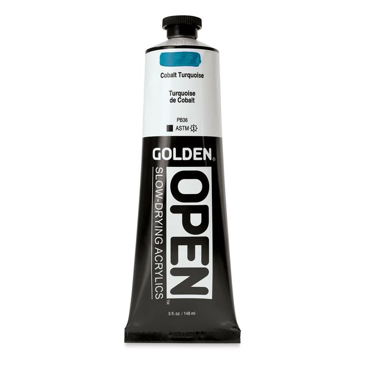 golden open vopsea acrilica cu uscare lenta 148 ml ro gdnop148