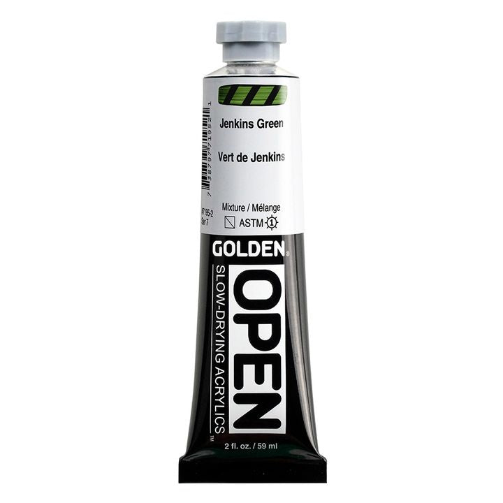 golden open vopsea acrilica cu uscare lenta 59 ml ro gdnop59