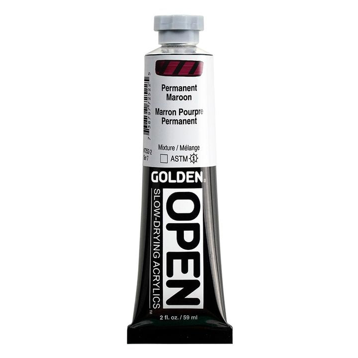 golden open vopsea acrilica cu uscare lenta 59 ml ro gdnop59
